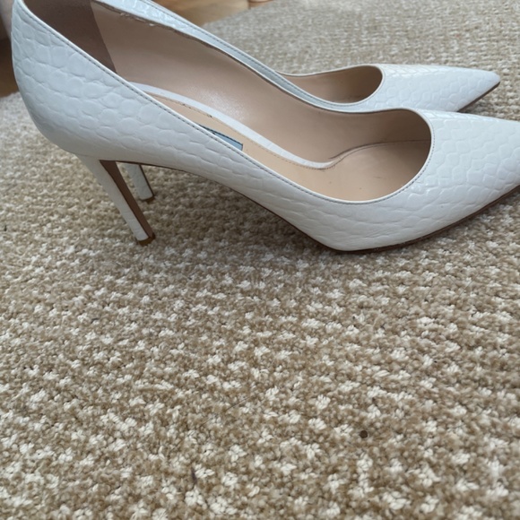 White Prada Heels - Picture 2 of 7